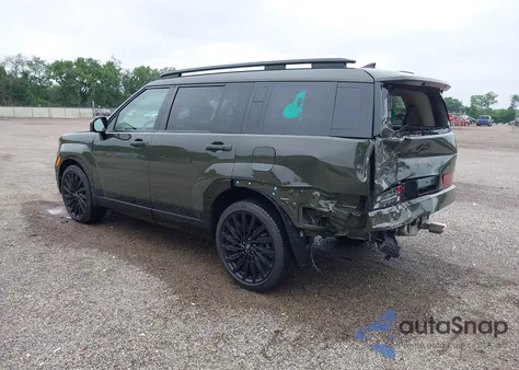 2025 Hyundai Santa Fe Calligraphy from USA, damaged, VIN 5NMP5DGL7SH121795